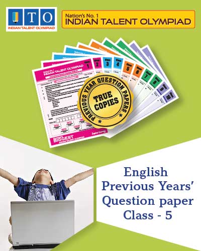 English Privous Year Question Paper Class 5